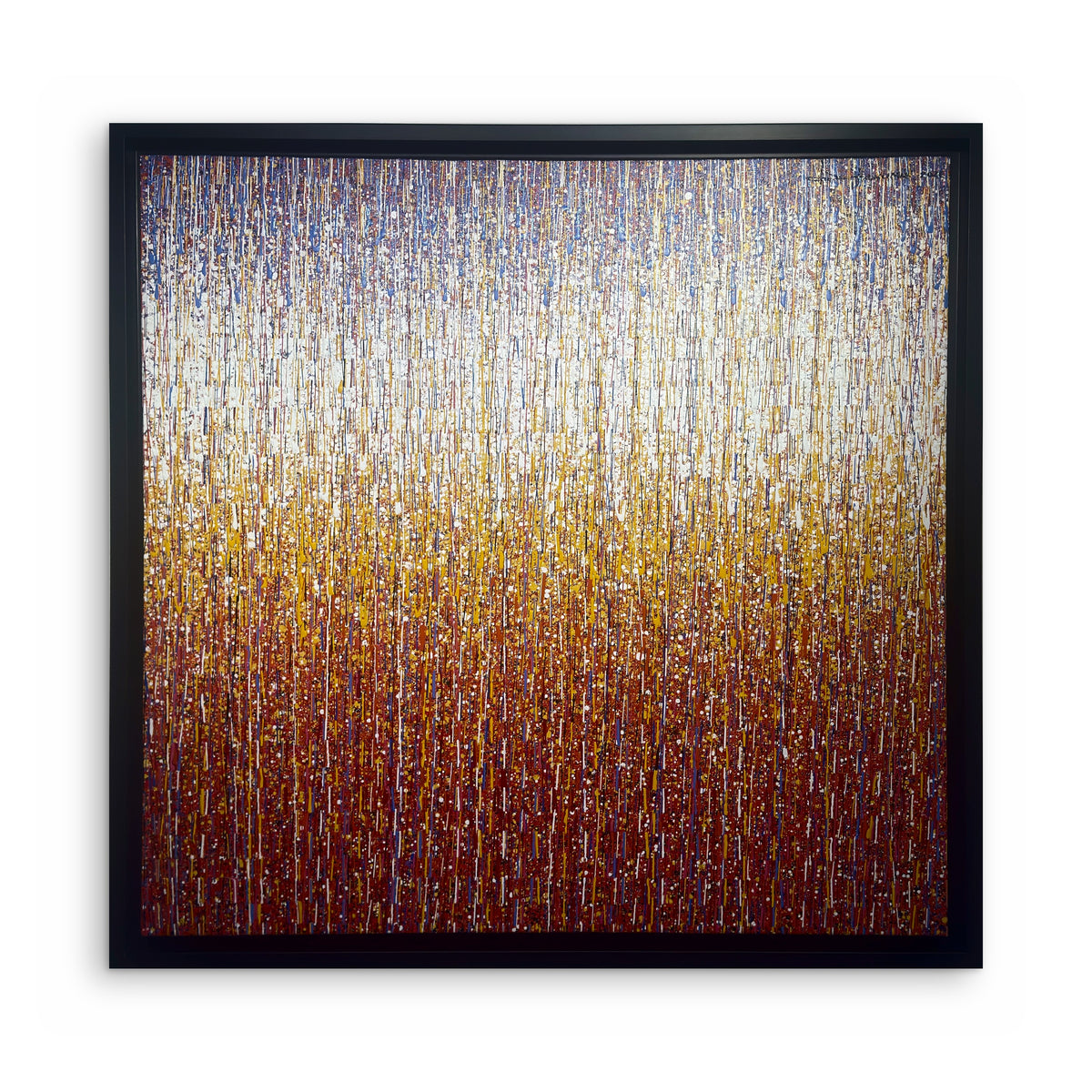 Somsak Hanumas, Good Reason, 2026, acrylique et laque, 100 x 100 cm