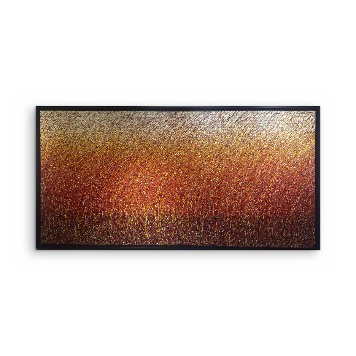 Somsak Hanumas, Save Me Tonight, 2026, acrylique et laque, 250 x 130 cm